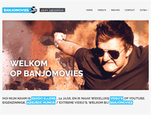 Tablet Screenshot of banjomovies.nl